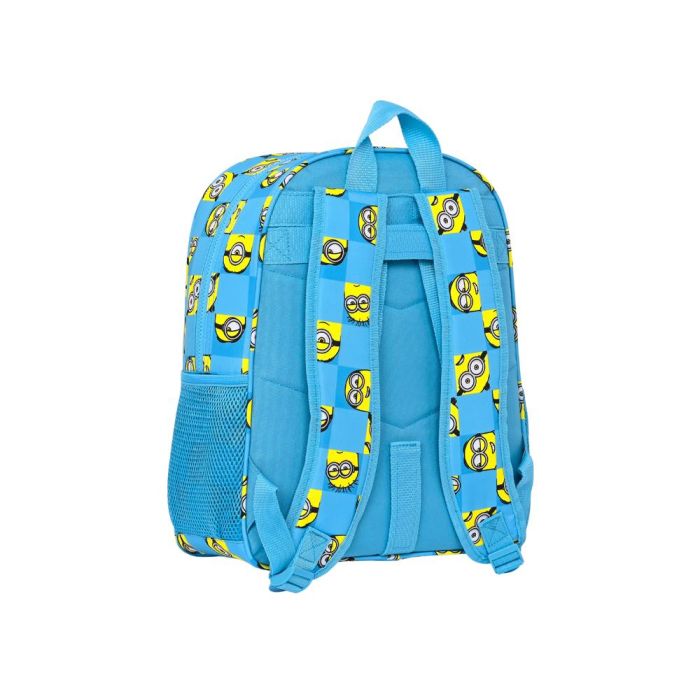 Cartera Escolar Safta Minions Minionstatic Mochila Junior Adaptable A Carro 320x120x380 mm 1