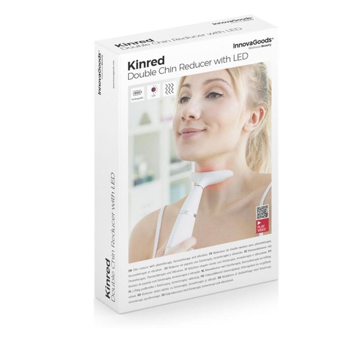 Reductor de Papada con Fototerapia, Termoterapia y Vibración Kinred InnovaGoods 1 Reductor de Papada con Fototerapia, Termoterapia y Vibración Kinred InnovaGoods 1