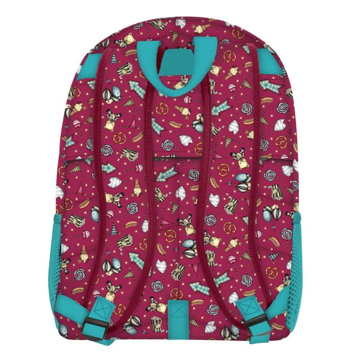 Mochila Escolar Gorjuss Fireworks Granate 31.5 x 44 x 22.5 cm 1