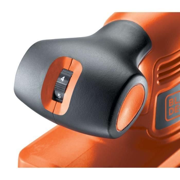 BLACK & DECKER KA320EKA Lijadora orbital 240W, Velocidad Variable 7000-15000 rpm, Órbita 2mm, Gancho y Bucle, 5 Hojas Abrasivas 3 BLACK & DECKER KA320EKA Lijadora orbital 240W, Velocidad Variable 7000-15000 rpm, Órbita 2mm, Gancho y Bucle, 5 Hojas Abrasivas 3