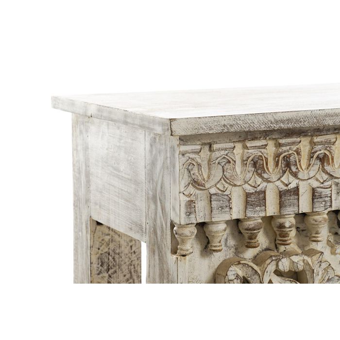 DKD Home Decor Consola Indio Blanco 150 x 41 x 76 cm 1