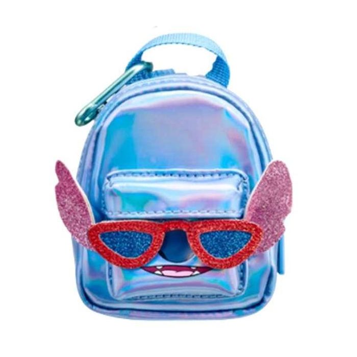 Mochila real littles disney "stitch" con doble bolsilla y 6 mini accesorios de papeleria 10 cms 1 Mochila real littles disney "stitch" con doble bolsilla y 6 mini accesorios de papeleria 10 cms 1