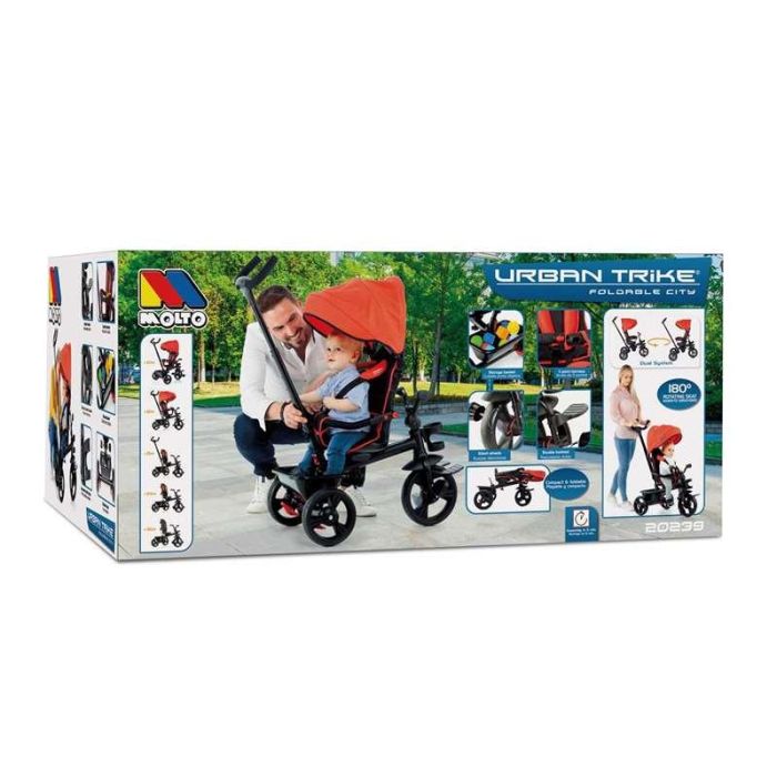 Triciclo urban trike basic 99 cm con freno doble y rueda libre 7 Triciclo urban trike basic 99 cm con freno doble y rueda libre 7