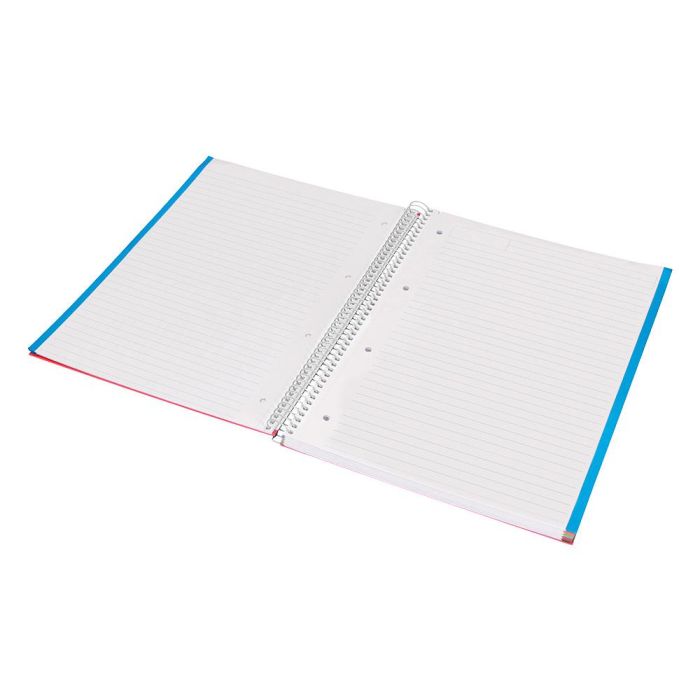 Cuaderno Espiral Liderpapel A4 Micro Jolly Tapa Forrada 140H 75 gr Horizontal 5 Bandas4 Taladros Colores Surtidos 9