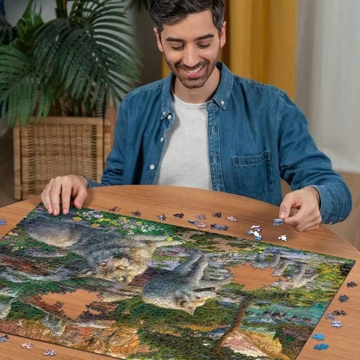 Puzzle Ravensburger Wolves in Spring 2