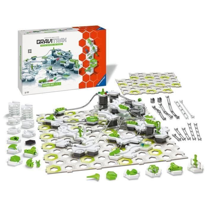 Ravensburger-GraviTrax Starter Set Race-180 piezas-Juego de construcción creativo-Curso de mármol para construir-Edad 8-22439 1