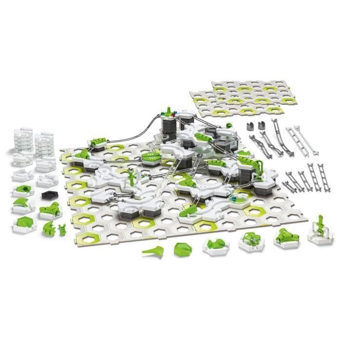 Ravensburger-GraviTrax Starter Set Race-180 piezas-Juego de construcción creativo-Curso de mármol para construir-Edad 8-22439 2