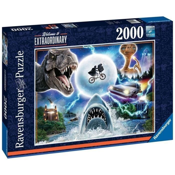 Ravensburger - Puzzle 2000 piezas - Películas de culto de Universal