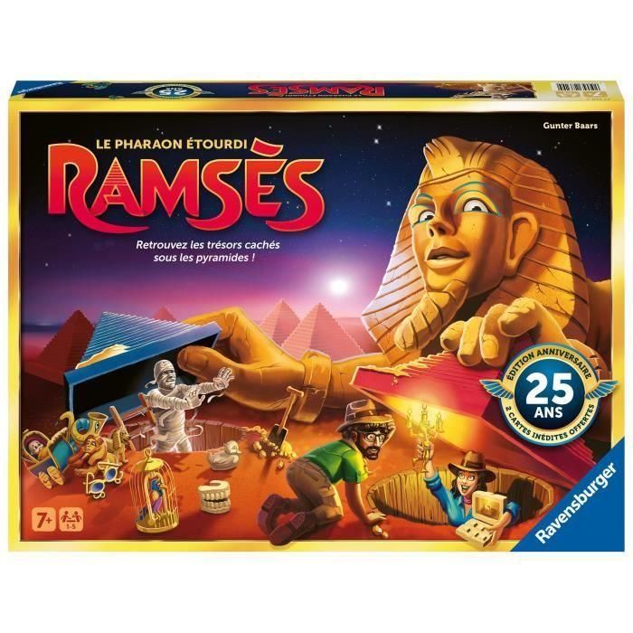 Juego de Mesa Ravensburger Ramses 25th anniversary (FR) Multicolor (Francés)