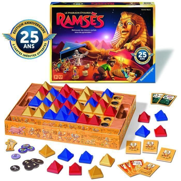 Juego de Mesa Ravensburger Ramses 25th anniversary (FR) Multicolor (Francés) 1