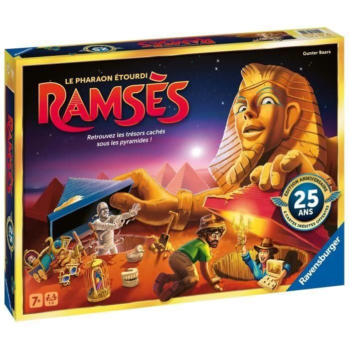 Juego de Mesa Ravensburger Ramses 25th anniversary (FR) Multicolor (Francés) 5