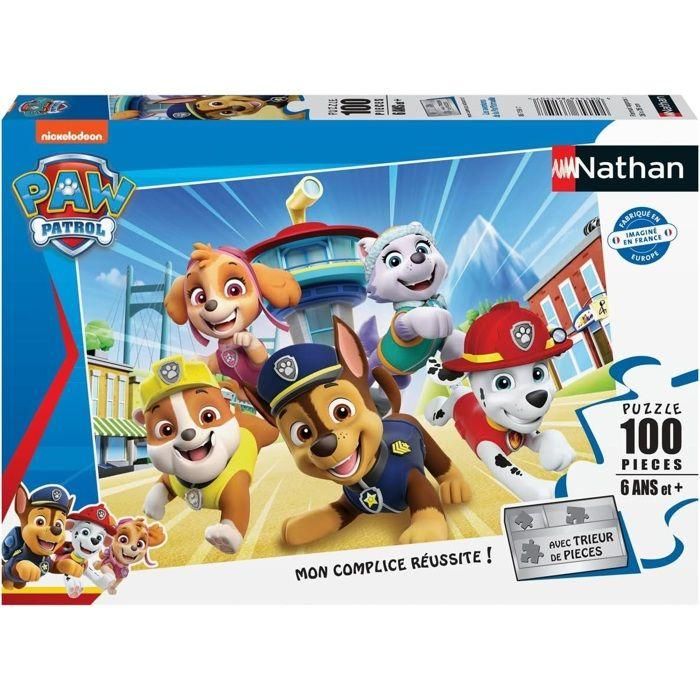 PAW PATROL - Puzzle 100 piezas - Las aventuras de Paw Patrol - Nathan 1