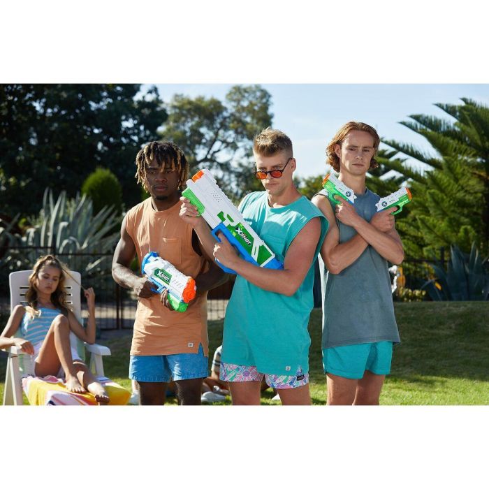 ZURU AUC1722591275747 Pistola de Agua X-SHOT Medium Fast-Fill Llenado en 1 Segundo 700ml Alcance 9m 2 ZURU AUC1722591275747 Pistola de Agua X-SHOT Medium Fast-Fill Llenado en 1 Segundo 700ml Alcance 9m 2