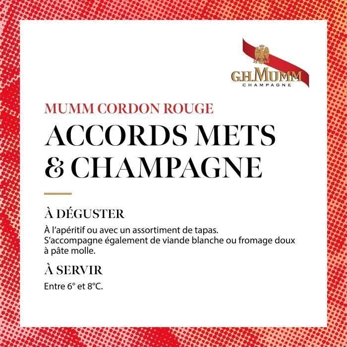 Champagne brut 37,5 cl GH Mumm 4