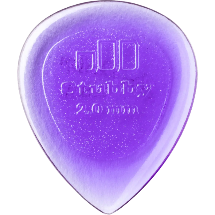 Dunlop Púas Big Stubby® Nylon - 2,00 Mm Pack 24 Unidades 4