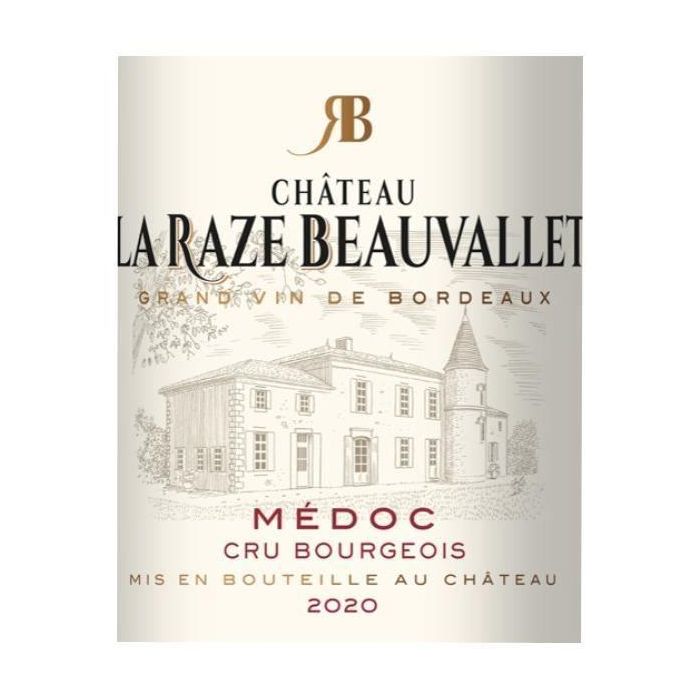 Château La Raze Beauvallet 2012 Médoc - Vino tinto de Burdeos 1