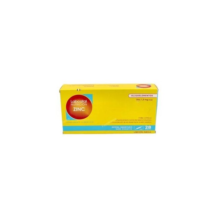LABCATAL Zinc 28 Ampollas Bebibles - Complemento Alimenticio