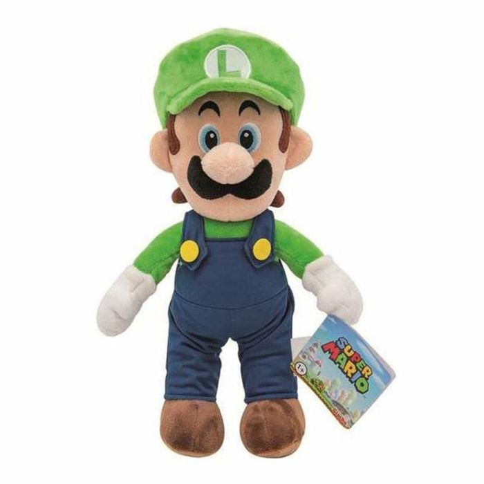 Peluche luigi 30 cm (super mario bros) Peluche luigi 30 cm (super mario bros)