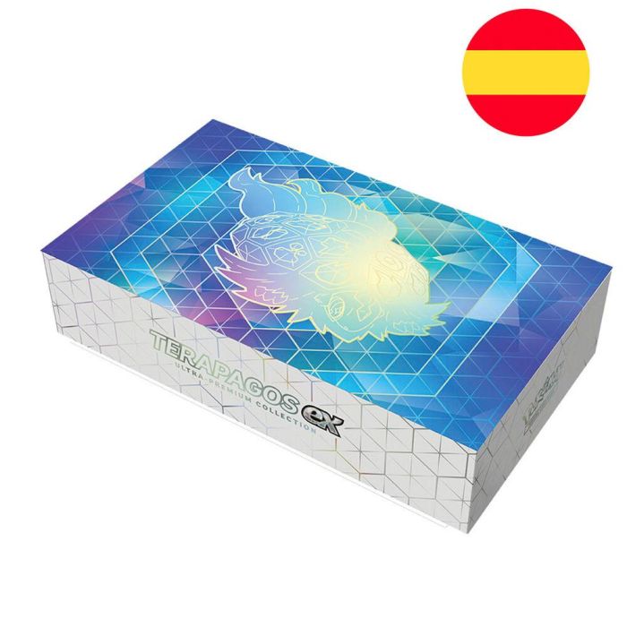 Estuche juego cartas coleccionables Terapagos Ultra Premium Pokemon español 0 Estuche juego cartas coleccionables Terapagos Ultra Premium Pokemon español 0