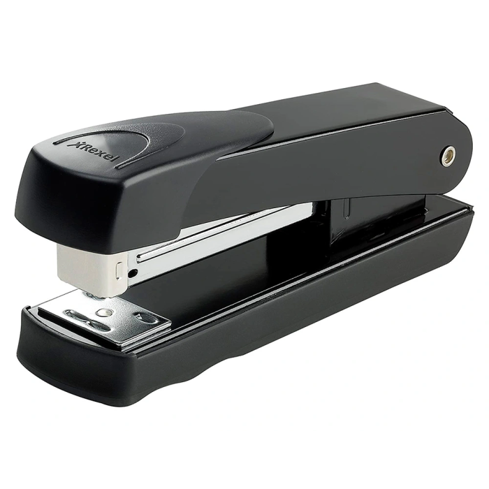 Rexel Grapadora Meteor Metálica, Capacidad 20 Hojas, Usa Grapas 24/6 y 26/6, Color Negro Rexel Grapadora Meteor Metálica, Capacidad 20 Hojas, Usa Grapas 24/6 y 26/6, Color Negro