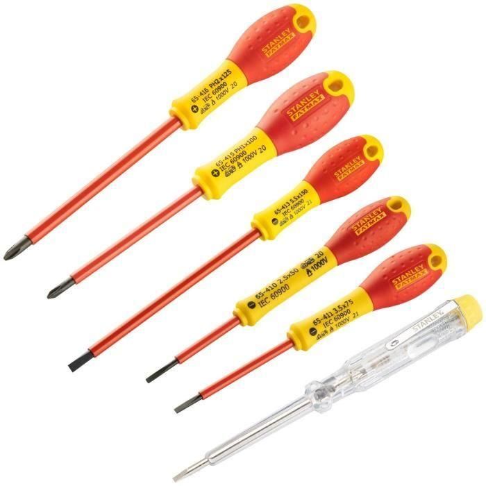 Set de Destornilladores Stanley (6 pcs) 1