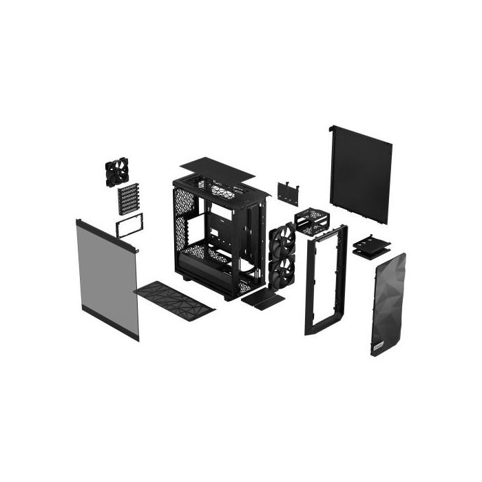 Fractal Design Meshify 2 Compact Lite Negro 3