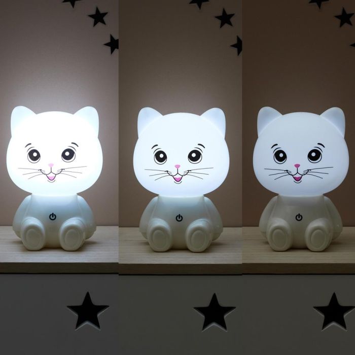 Luz Quitamiedo Gato Usb Home Deco Kids 3