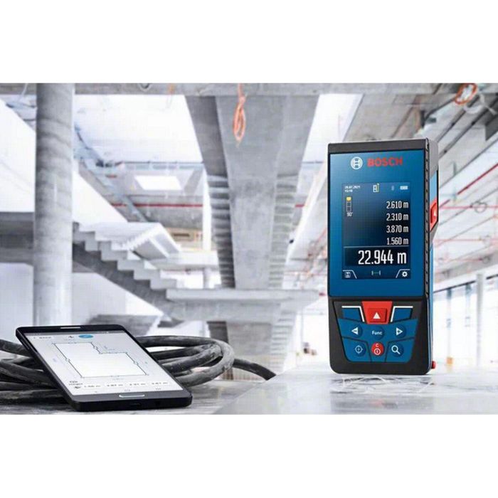 Bosch Professional GLM 100-25 C Telémetro Láser 100m con Pantalla Color IPS 2.8", Visor Digital, Bluetooth e IP54 10 Bosch Professional GLM 100-25 C Telémetro Láser 100m con Pantalla Color IPS 2.8", Visor Digital, Bluetooth e IP54 10
