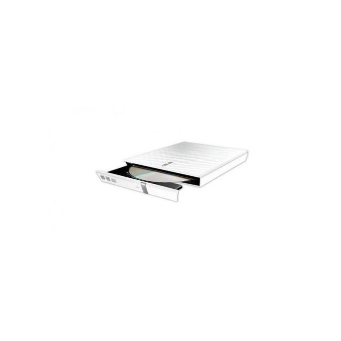 Grabadora Externa CD/DVD Asus SDRW-08DS2S-U Lite/ Blanco