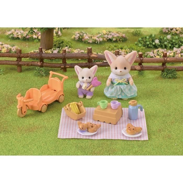 El juego de picnic de Fennec - Sylvanian Families Brothers and Sisters 1 El juego de picnic de Fennec - Sylvanian Families Brothers and Sisters 1
