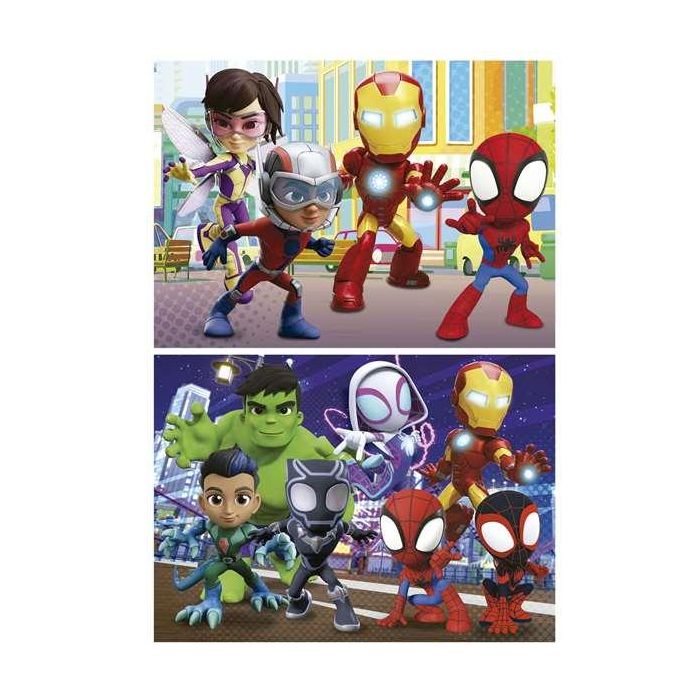 Puzzle 2x48 piezas spidey y sus increíbles amigos 1 Puzzle 2x48 piezas spidey y sus increíbles amigos 1