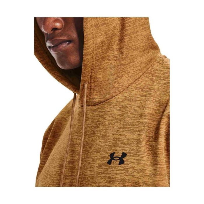 Sudadera con Capucha Hombre Under Armour Fleece Twist Marrón 1