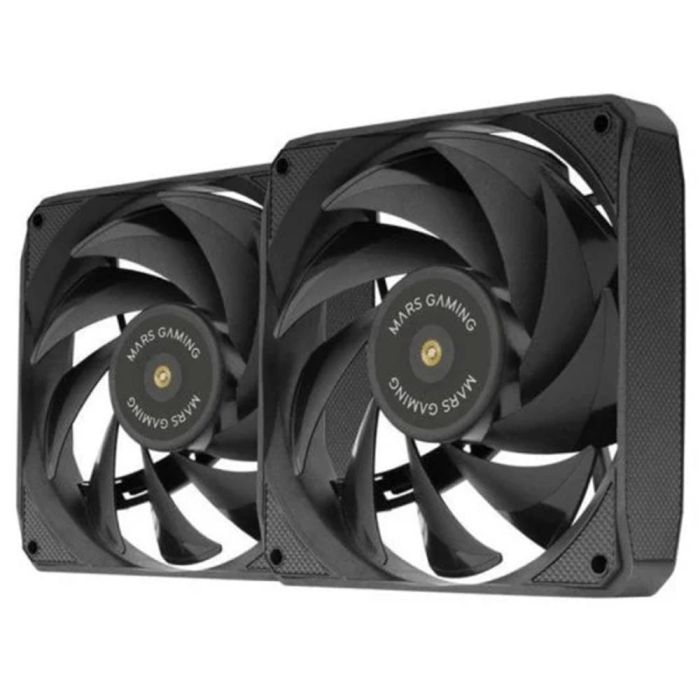 Pack 2 Ventiladores Mars Gaming MF-NCLX2/ 12cm 2 Pack 2 Ventiladores Mars Gaming MF-NCLX2/ 12cm 2