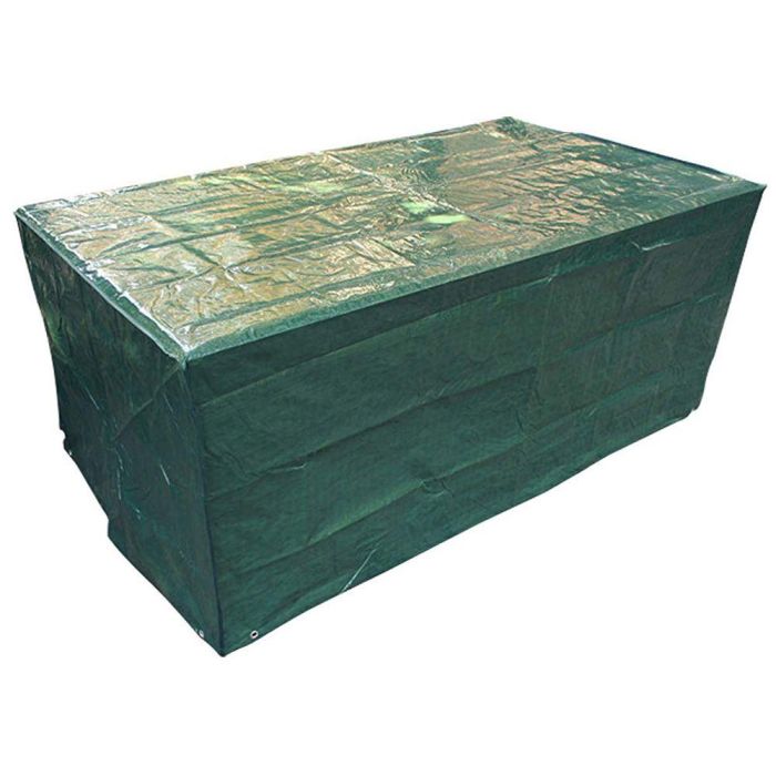 Altadex Funda Protectora para Mesa y Sillas, 143 x 225 x 90 cm, Polietileno 100 g/m², Impermeable, Transpirable, Protección UV Altadex Funda Protectora para Mesa y Sillas, 143 x 225 x 90 cm, Polietileno 100 g/m², Impermeable, Transpirable, Protección UV