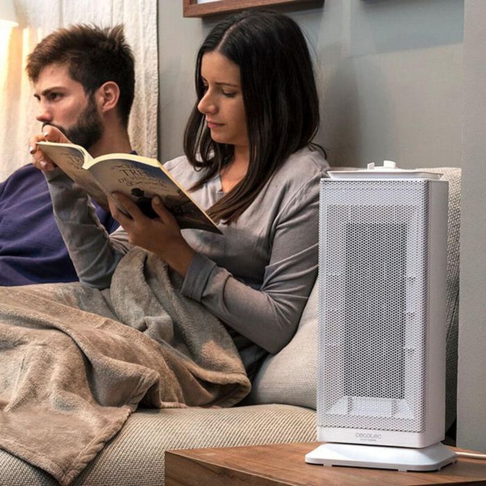 Calefactor Cerámico Eléctrico Cecotec Ready Warm 6200 Ceramic Sky 2000W Blanco 1 Calefactor Cerámico Eléctrico Cecotec Ready Warm 6200 Ceramic Sky 2000W Blanco 1