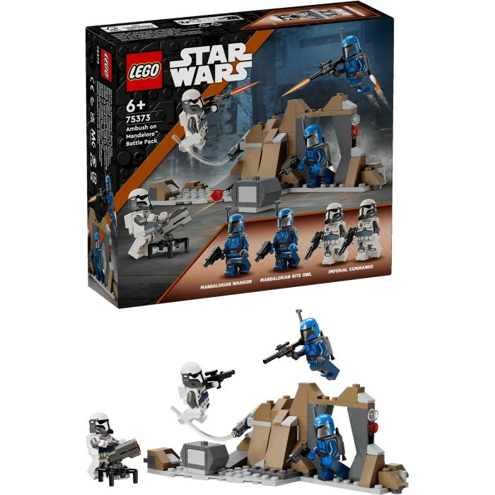 Lego Star Wars Juego de Construcción Pack de Combate: Emboscada en Mandalore™ Edad 6+ 3 Lego Star Wars Juego de Construcción Pack de Combate: Emboscada en Mandalore™ Edad 6+ 3