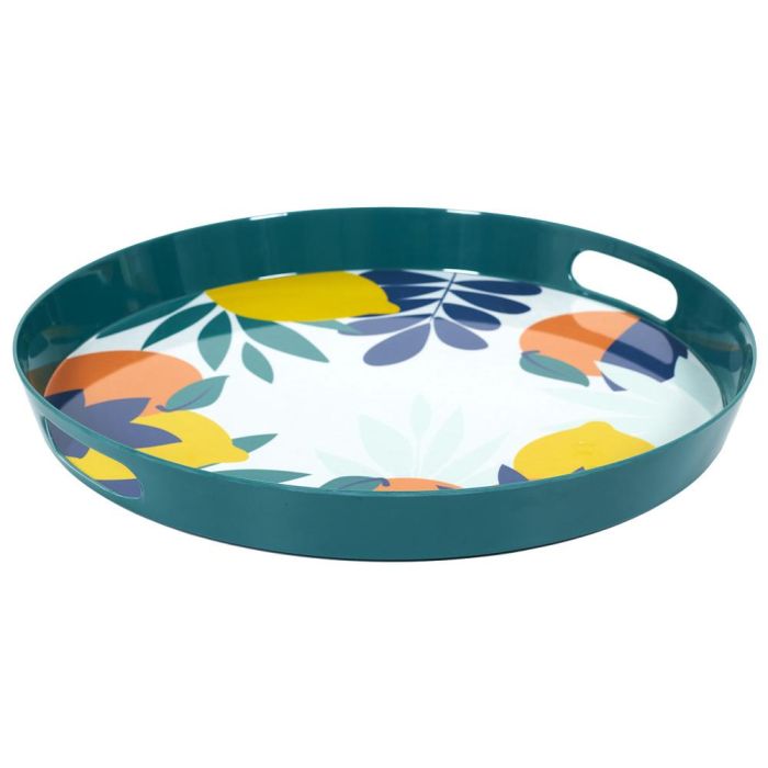 Home Deco Factory Bandeja Redonda Río Diámetro 38 cm 0 Home Deco Factory Bandeja Redonda Río Diámetro 38 cm 0