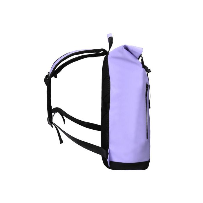 Cartera Antartik Mochila Waterproof Enrollable Diseño Casual Color Lavanda 480x130x280 mm 4