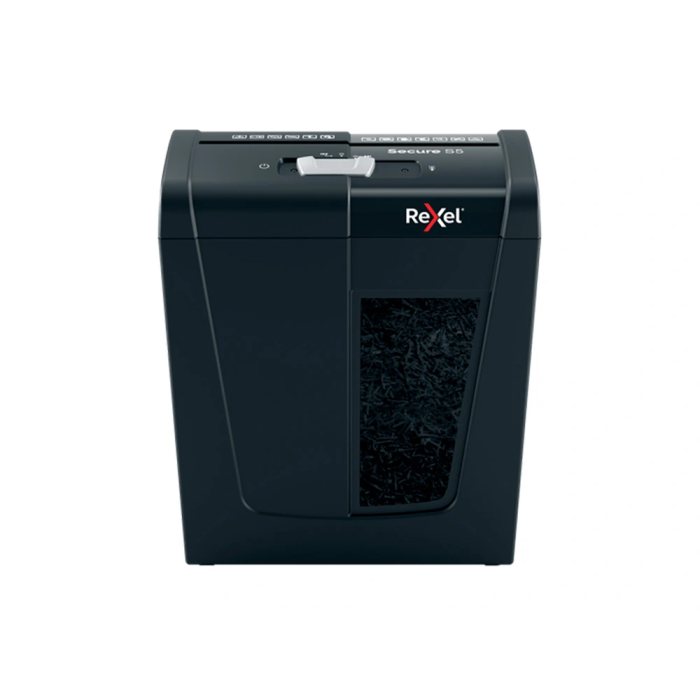 Destructora Rexel Secure S5 Negro (5H Tiras) Nv.Seg.2 - Particula 6Mm Dep.10L 3