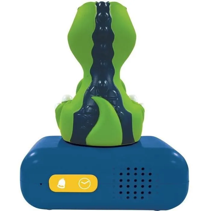 Lexibook Despertador Digital Dinosaurio 3D LEXRL800DINO con Luz y Efectos de Sonido 1