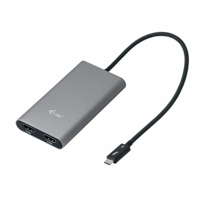 Adaptador HDMI i-Tec TB3DUAL4KHDMI Thunderbolt 3 2