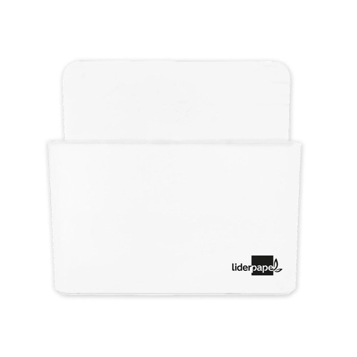 Liderpapel Cubilete Portalapices Magnético Blanco Opaco Plástico 125x75x40 mm 1