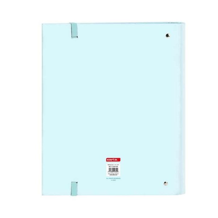 Safta Carpeta 4 Anillas 35mm con Recambio Celeste 27x32x3,5 cm Cardboard 1 Safta Carpeta 4 Anillas 35mm con Recambio Celeste 27x32x3,5 cm Cardboard 1