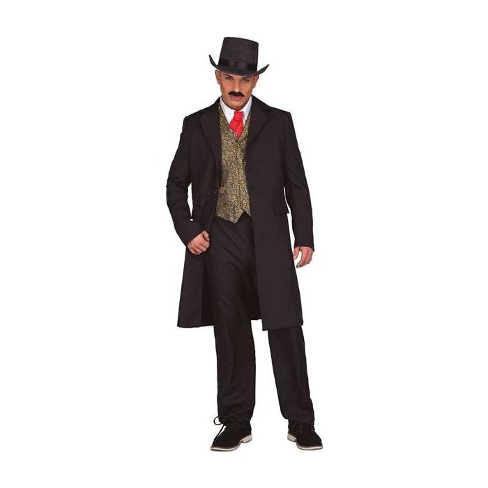 My Other Me Abrigo Croupier Vaquero 100% Poliéster Talla M 0 My Other Me Abrigo Croupier Vaquero 100% Poliéster Talla M 0