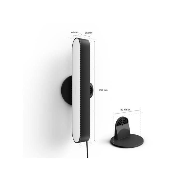 PHILIPS Hue Play Paquete de Expansión x1 - Negro 3 PHILIPS Hue Play Paquete de Expansión x1 - Negro 3