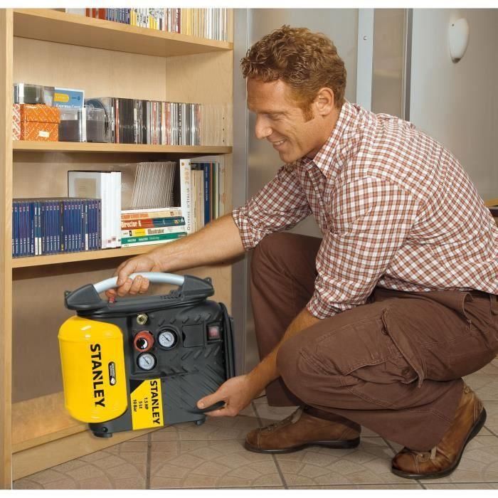 Compresor de aire ultra portátil STANLEY 5 L 1.5 HP 2 Compresor de aire ultra portátil STANLEY 5 L 1.5 HP 2