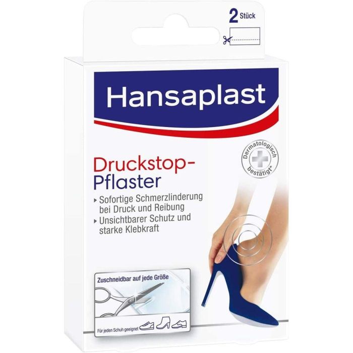 Hansaplast HP FOOT EXPERT Apósitos para Rozaduras y Fricción en Pies, Alivio del Dolor, Protección Invisible, Fuerte Adhesión, 2 Unidades 6