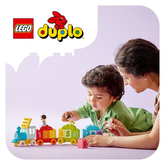 Lego Tren de los Números 10954, Juego de Construcción Educativo para Aprender a Contar, a Partir de 18 Meses, 23 Piezas 20