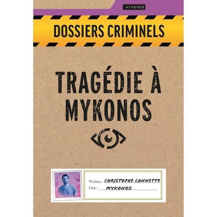 Asmodee ASM3760363610120 Tragedia en Mykonos - Juego de investigación para adultos, a partir de 18 años, fabricado en Francia 3 Asmodee ASM3760363610120 Tragedia en Mykonos - Juego de investigación para adultos, a partir de 18 años, fabricado en Francia 3
