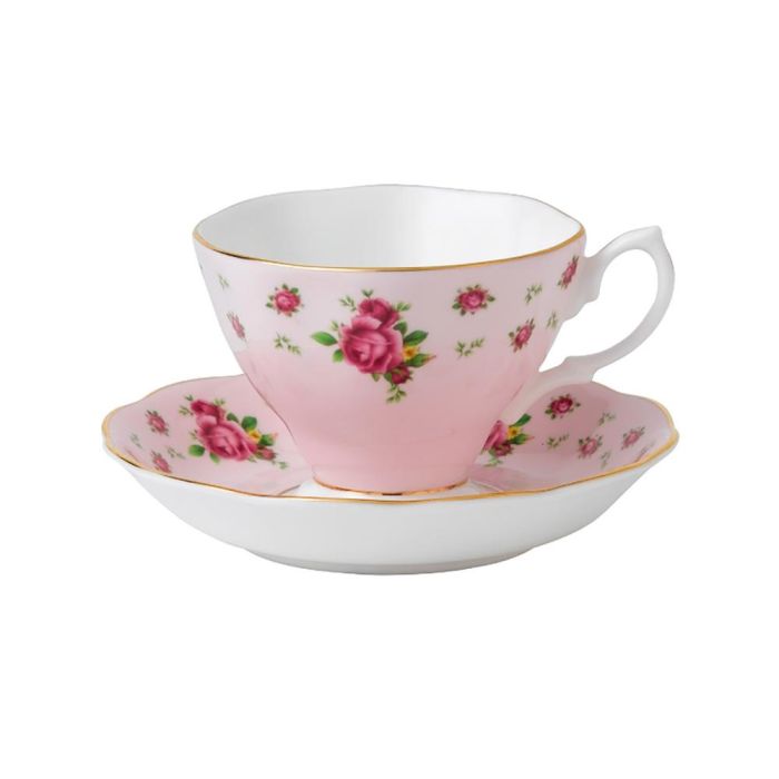 Taza Té Con Plato Pink Royal Albert